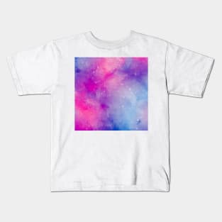 Watercolor Galaxy Kids T-Shirt